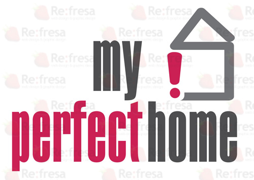 Σχεδιασμός Λογοτύπου Online shop για την εταιρία My Perfect Home